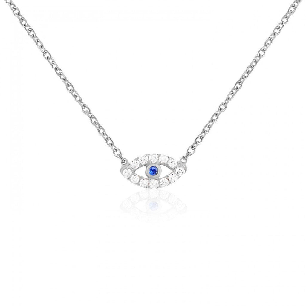 Evil eye Necklace Silver 925