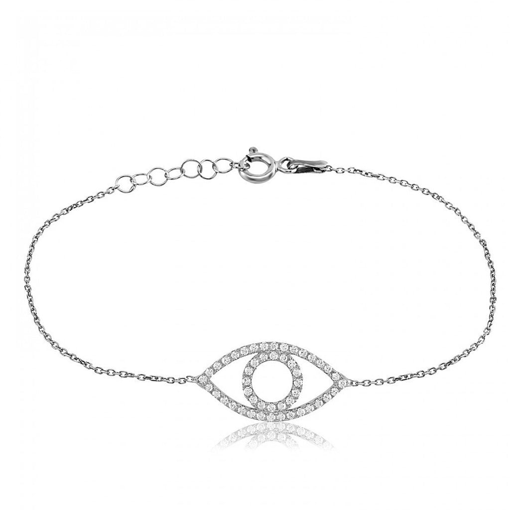 Eye Silver Bracelet 925