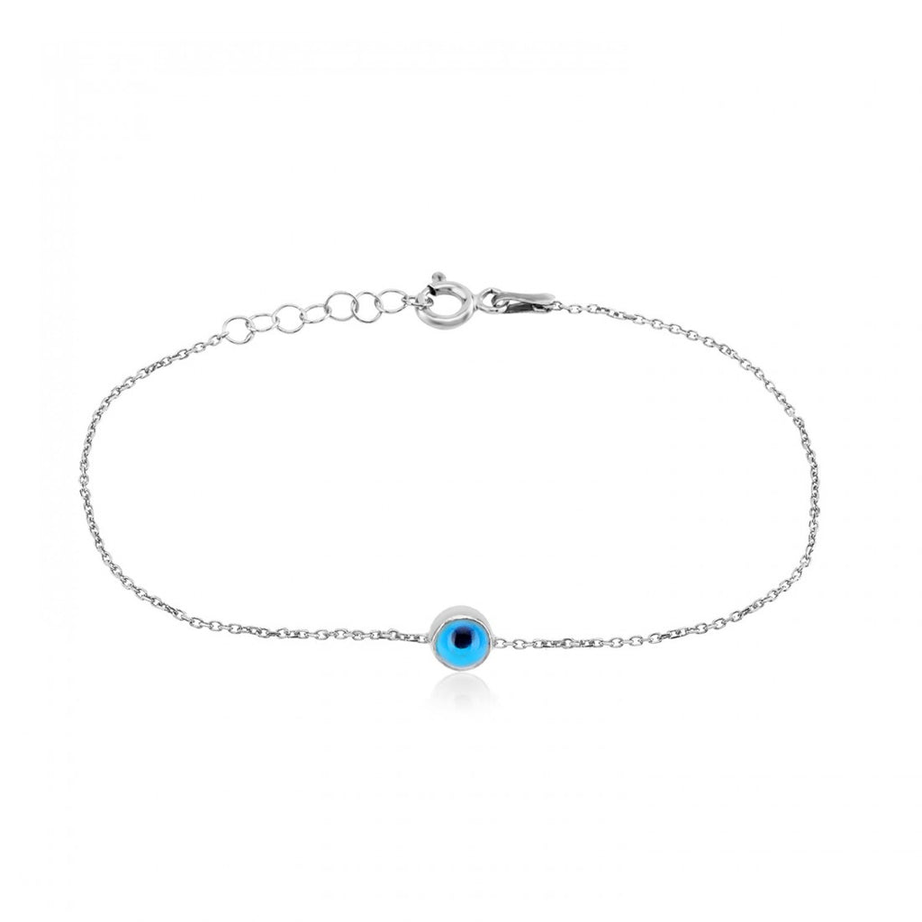 Mati Stirling Silver Anklet