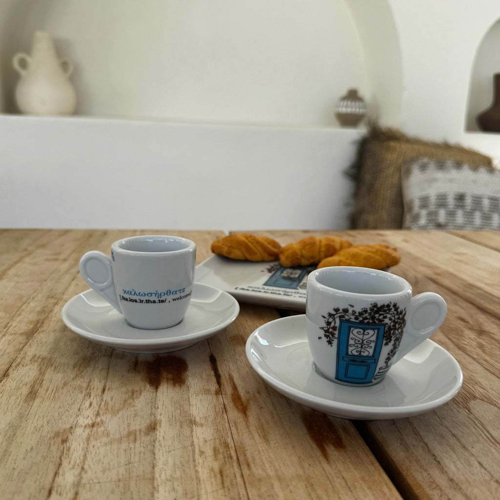Greek coffee cup