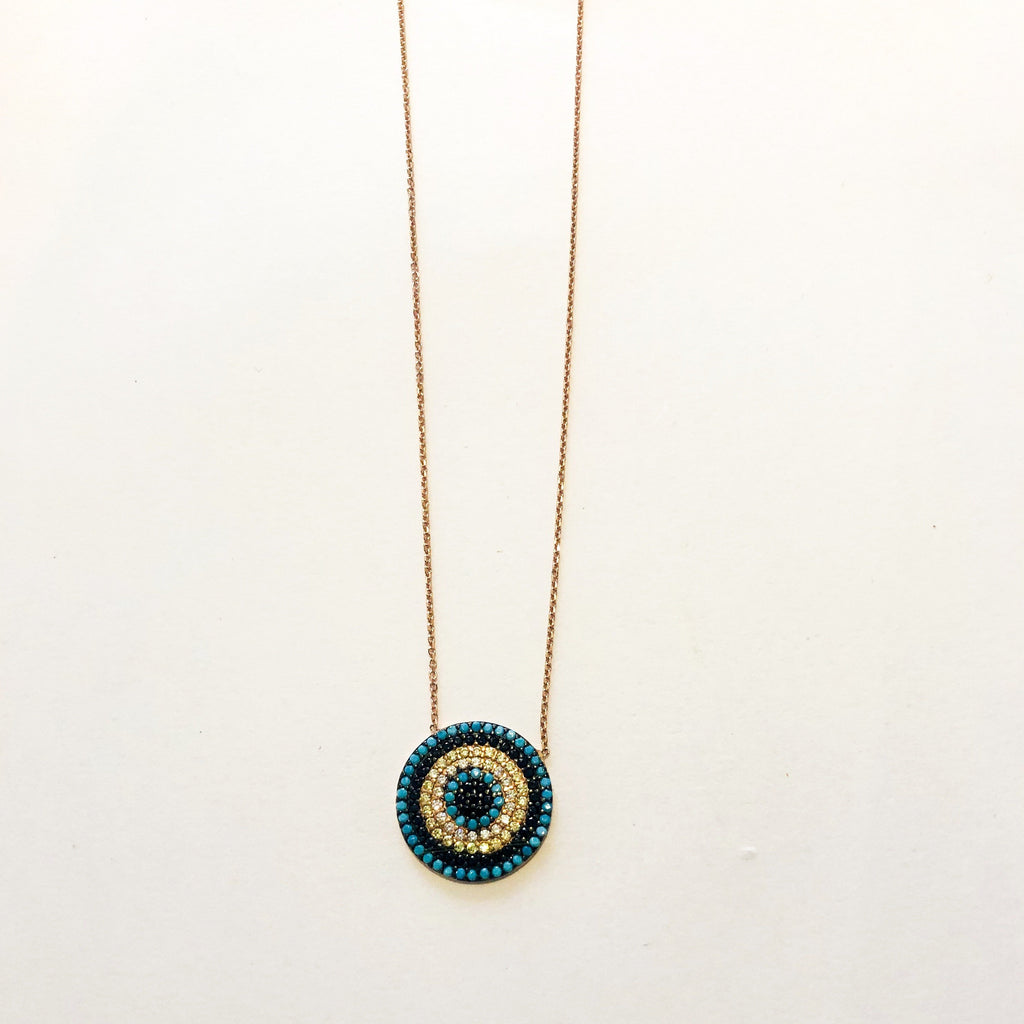 Sparkle Eye Necklace