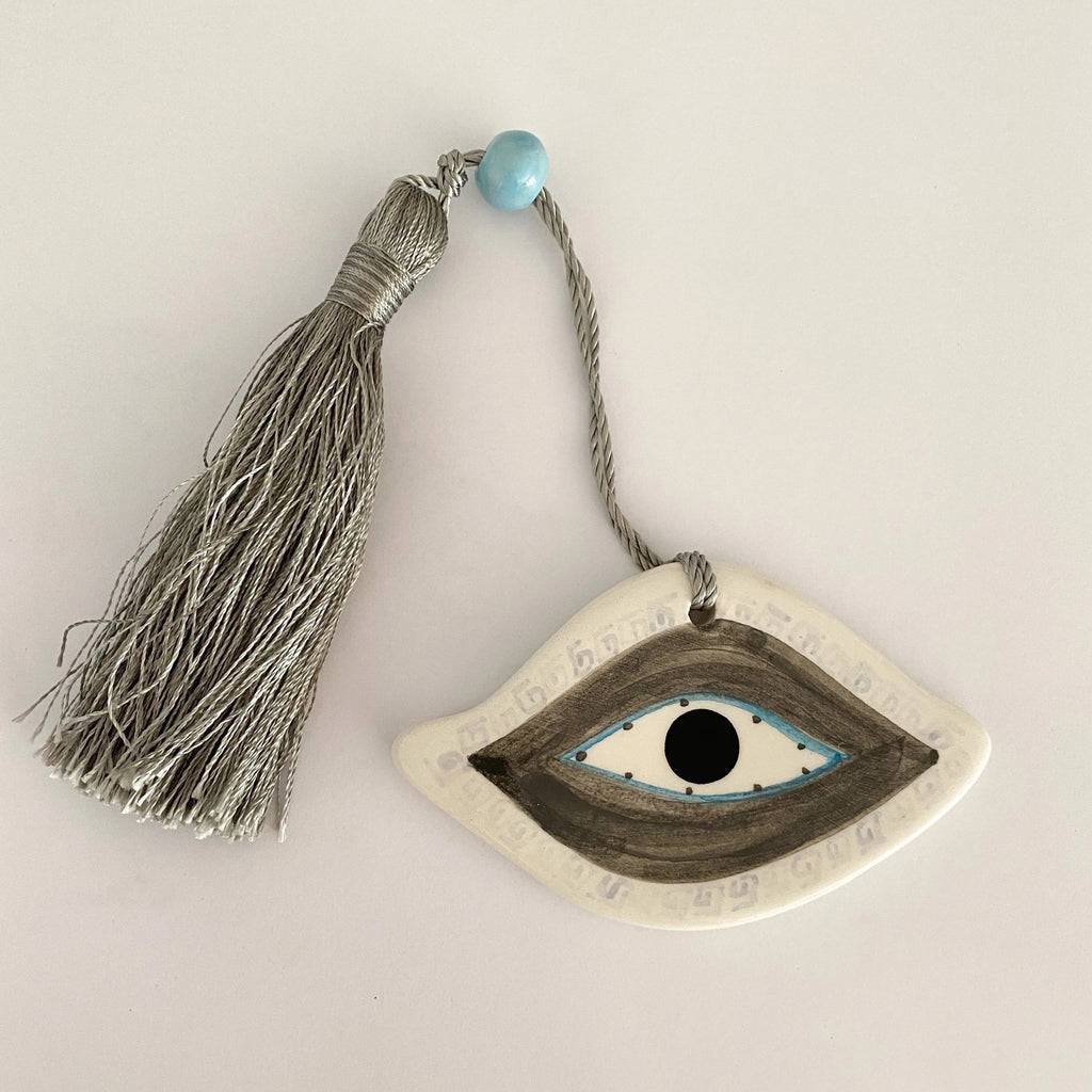Small Mati Ceramic House Charm 6