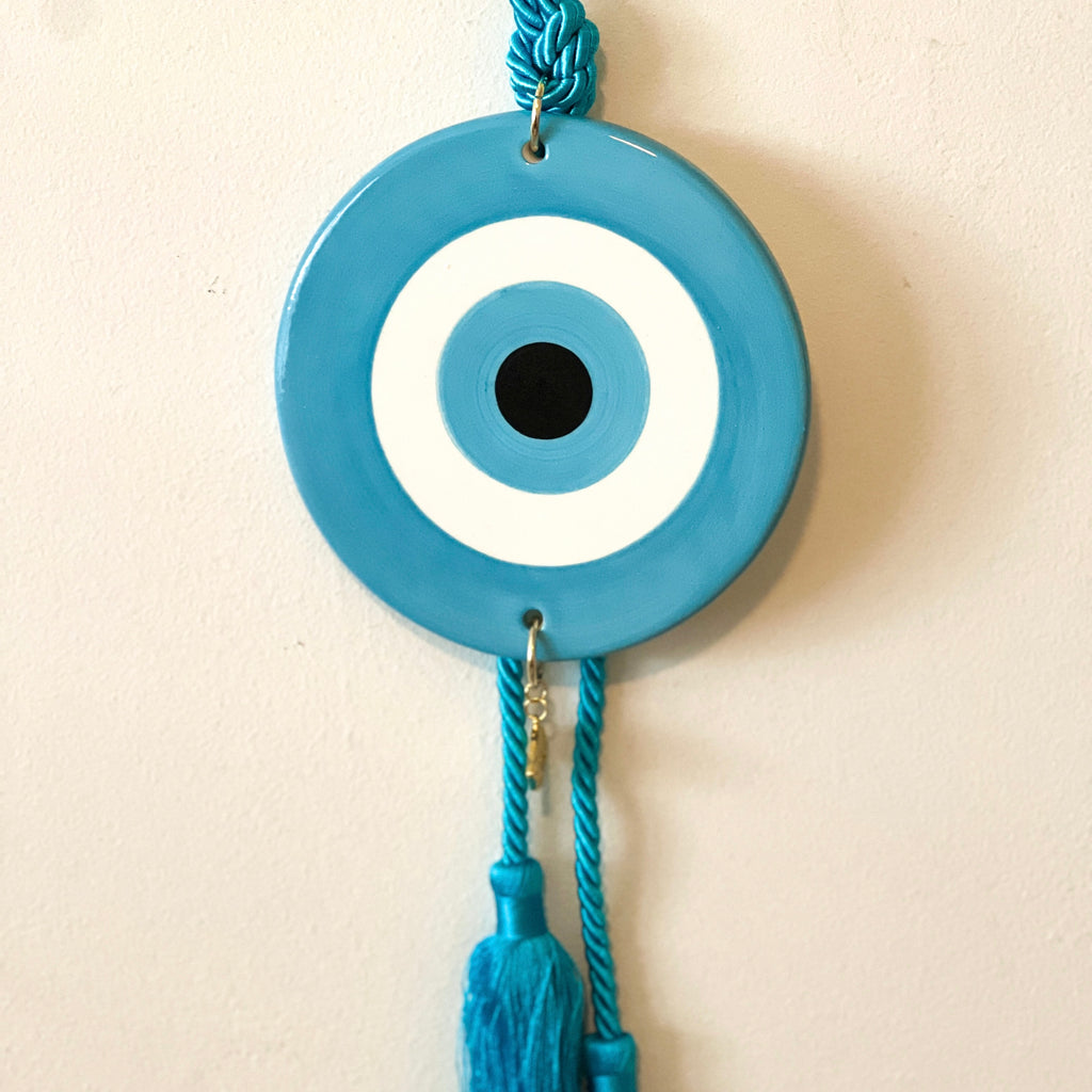 Round Eye Ceramic House Charm 50