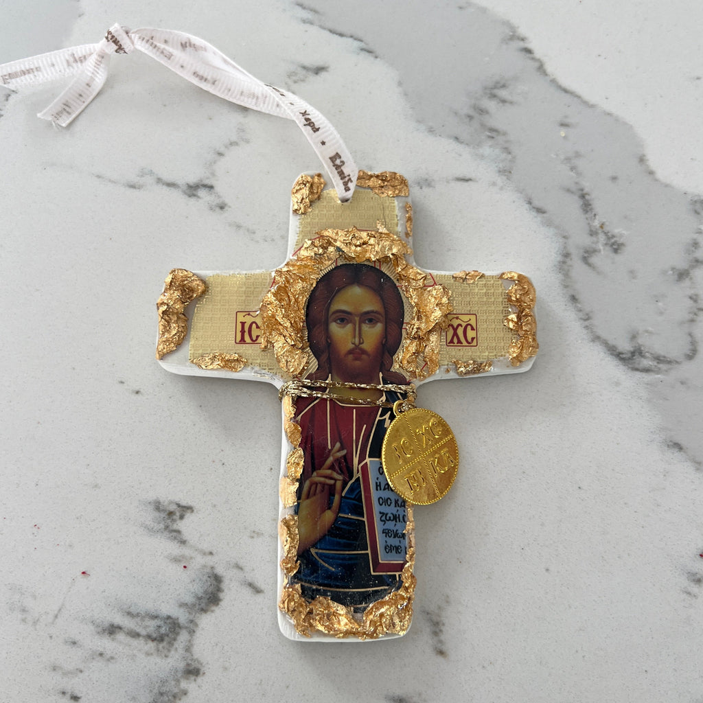 Gold Foil Cross