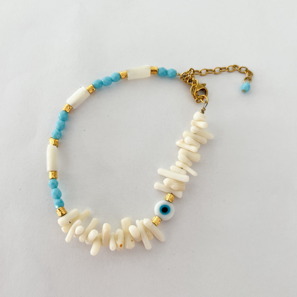 Shell and Mati Anklet