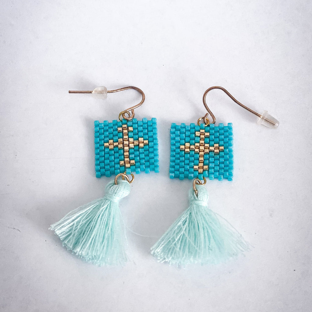 Macrame Mati Earrings 2