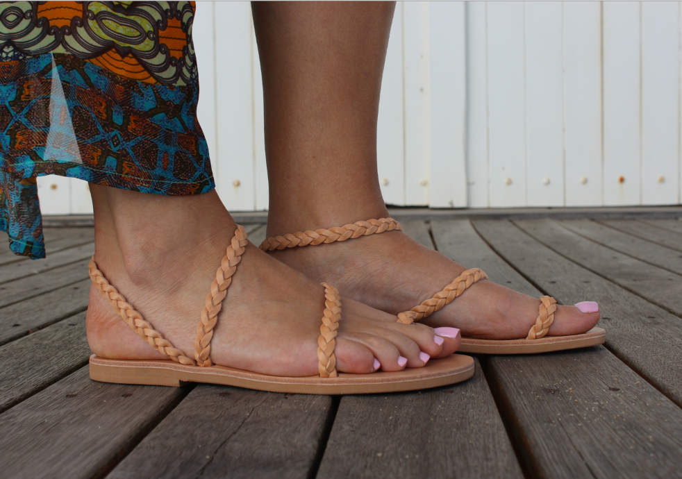 Clio Sandals - Tan